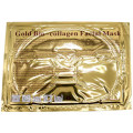 Venta al por mayor 24K Gold Gel Colágeno Mascarilla facial Antienvejecimiento Skincare Mascarilla antiarrugas
